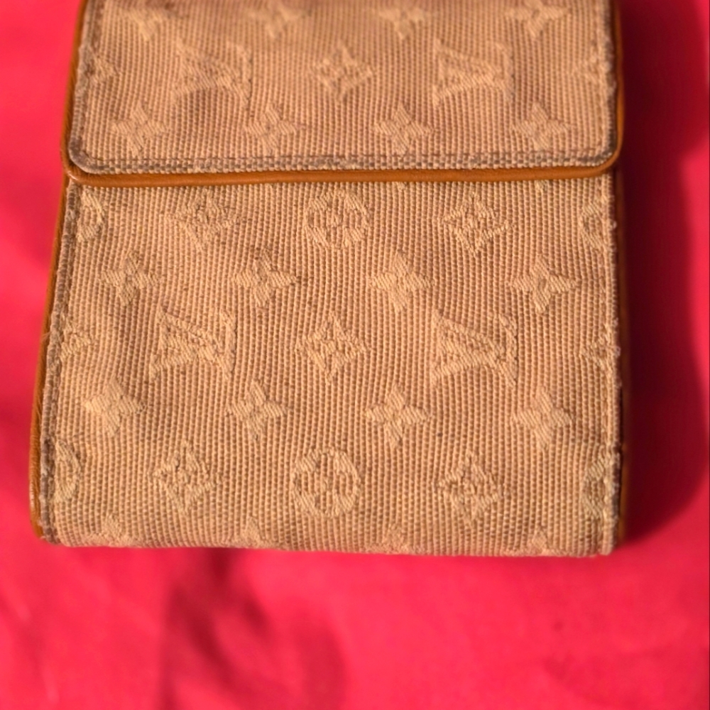 Denim LV wallet